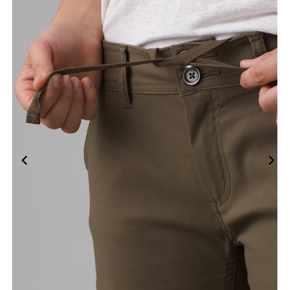 Prana size 12 regular length Halle hiking pants in slate green - Picture 10 of 10